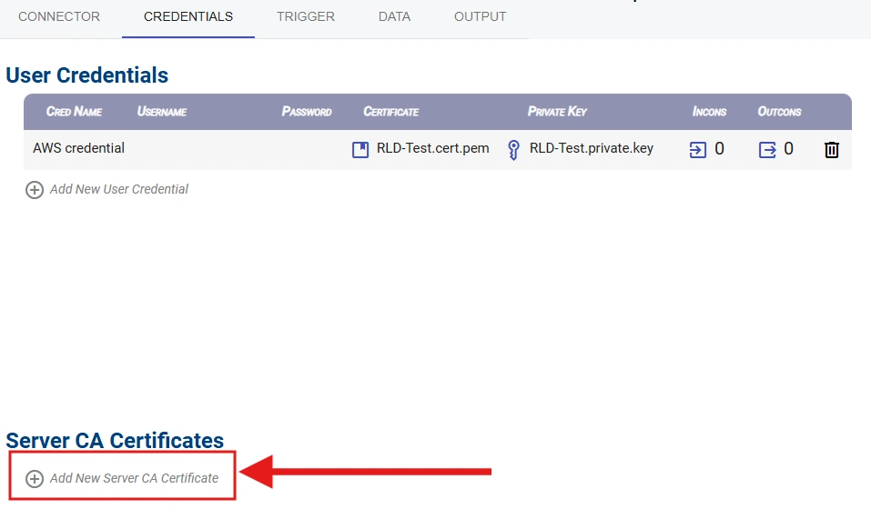 Add CA Certificate
