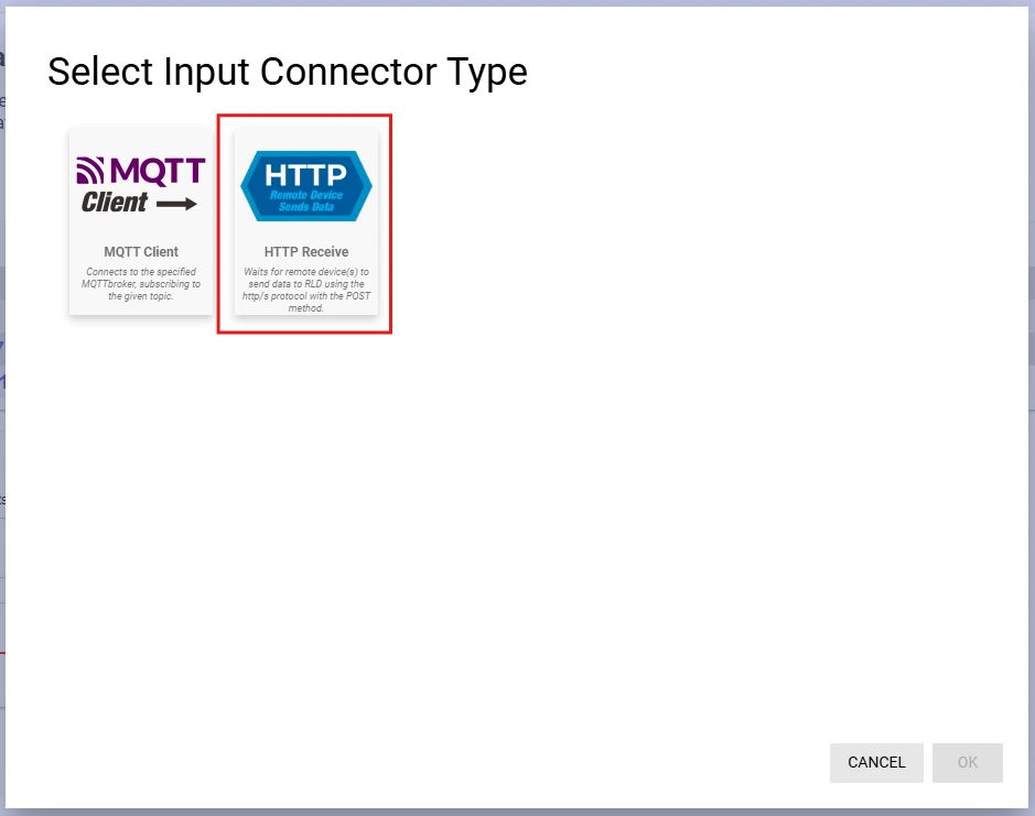 Select HTTP