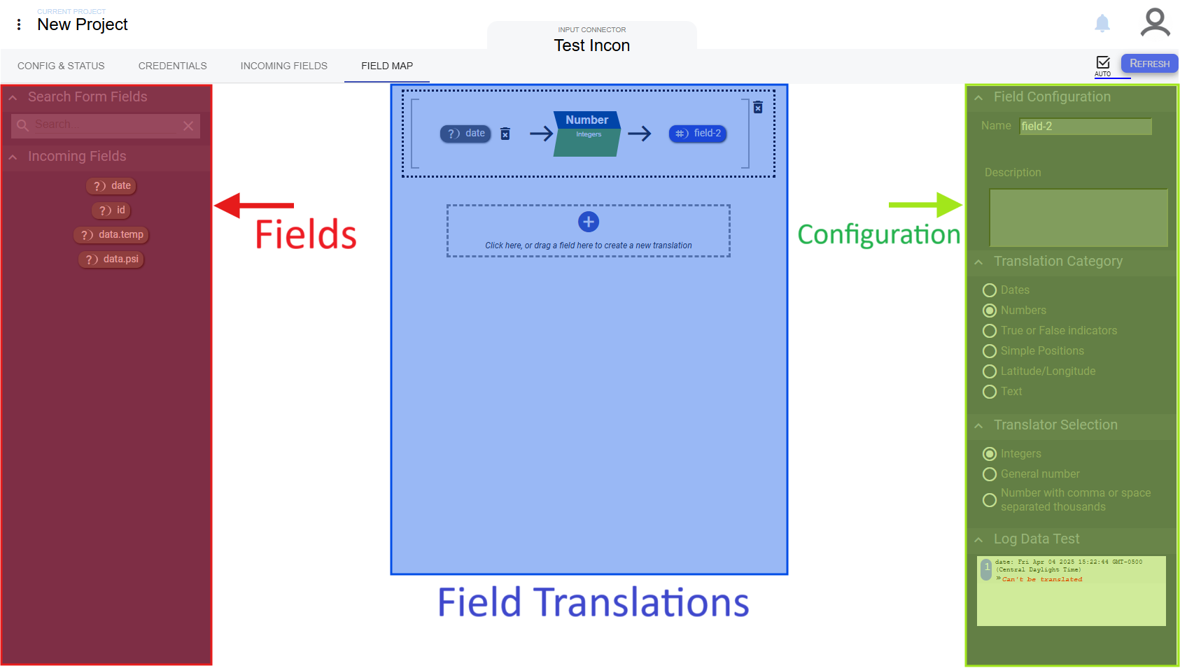 Overview of the UI